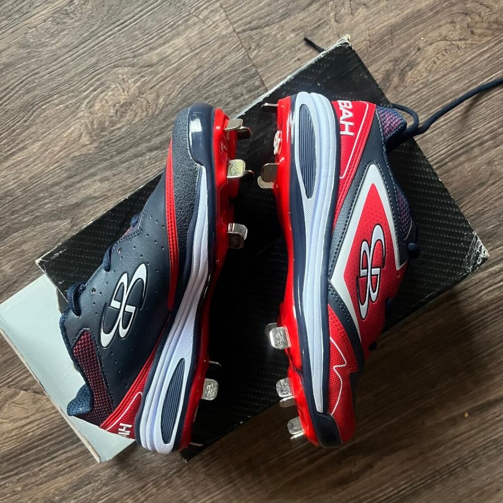 Boombah Men's Baseball Cleats Spikes Size 7